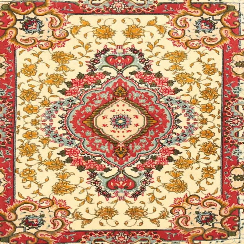 Oriental Indoor Rug, Round 4'