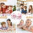 Kids Table And 6 Chairs Set, Height Adjustable Toddler Table And Chair Set-107309397