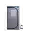 Tente à vapeur portable Gray Mini Plus - Spa personnel avec générateur. Télécommande. Chaise pliable. Installation simple. Rapide. & Ul. Matériau. 360 vaporisateur. Caractéristique de fuite. Améliorez le sang