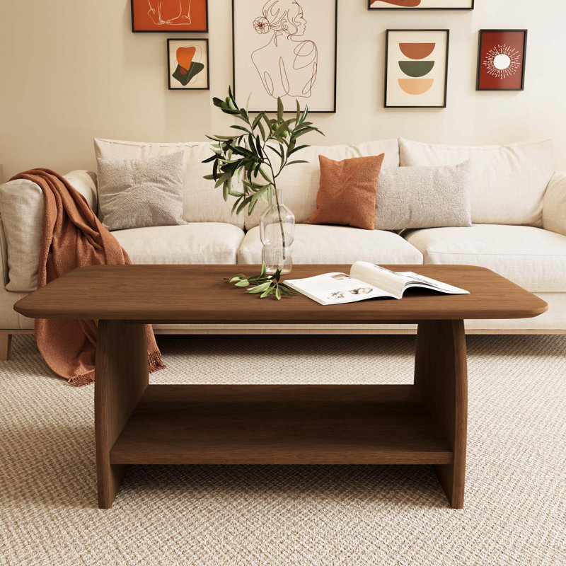 Table basse 47 ", Noyer