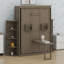 Lit escamotable avec armoire murale cachée-1413165098