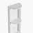 12" Bathroom Wall-Mounted Storage Rack-670632265