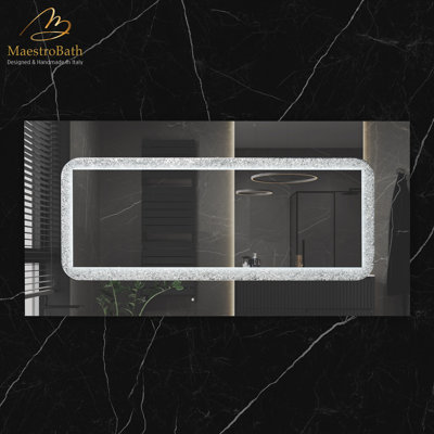 Cristallo Glass Rectangle Mirror