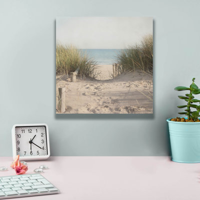 Highland Dunes 'Beach Grasses' by Pela Studio Canvas Wall Art, 18" x 18"
