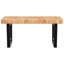 Breashia 60cm Solid Wood Bathroom Vanity Top-916782263