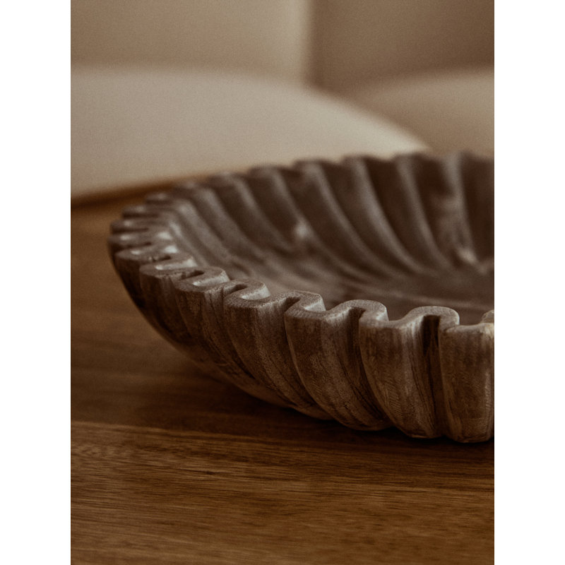 Wood Candlestick