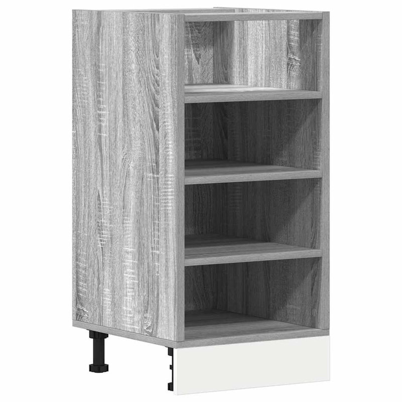 Bottom Cabinet Riga, Grey Sonoma