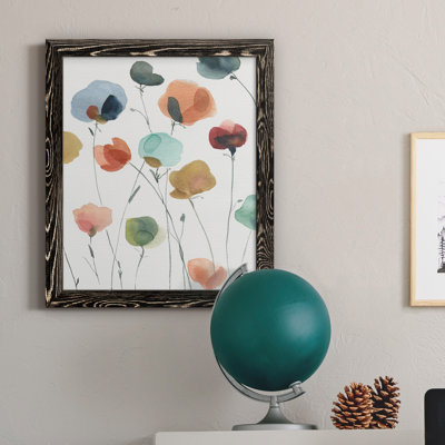 «Lollipop Garden II», peinture sur toile encadrée