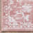 Anyssia Dazzle Floral Vintage Bohemian Blush Pink Rug-694845195