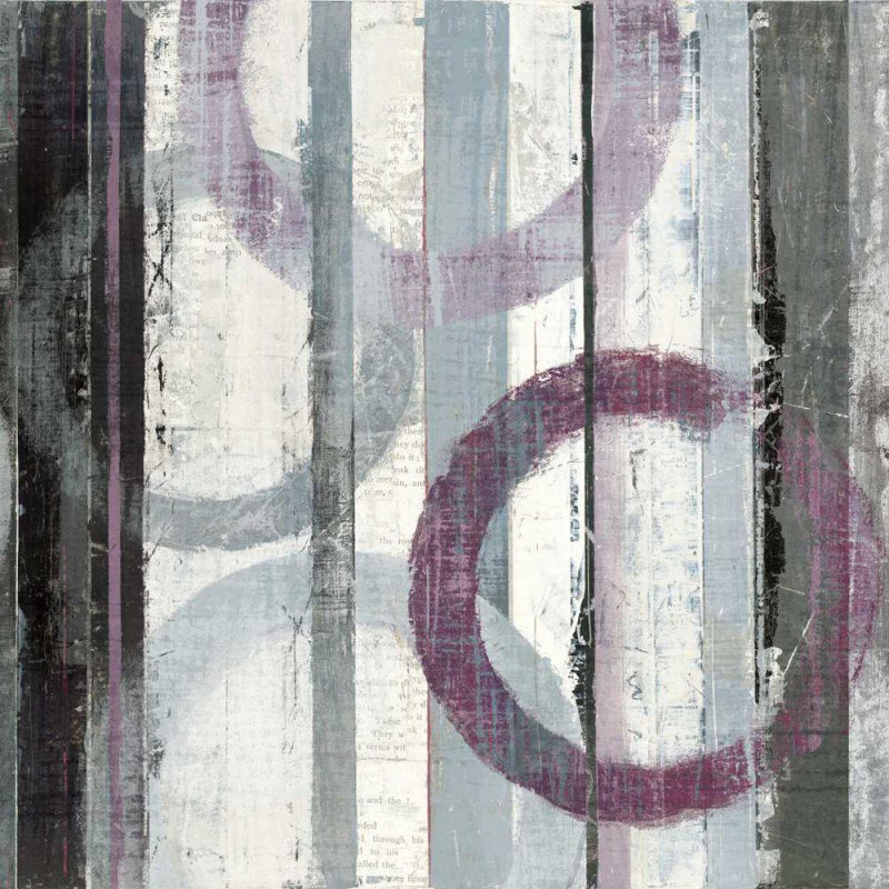 Art sur toile tendue par Michael, Art Direct Schick: Plum Zephyr II, H 36 po x l 36 po