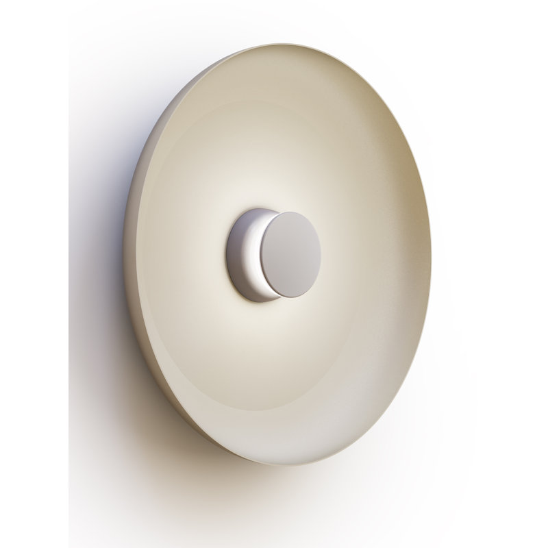 Totem Sconce Metal, 22" H x 22" W x 22" D, Gray