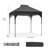 Patio Pop Up Gazebo 2.5x2.5