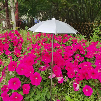 Decorative Craft Plant Umbrella Garden Umbrella Practical Easy Installation Versatile Plant Shade Protection Outdoor Indoor Patio Sunshade