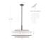 Aasim 5 - Light Dimmable Chandelier-1943917981