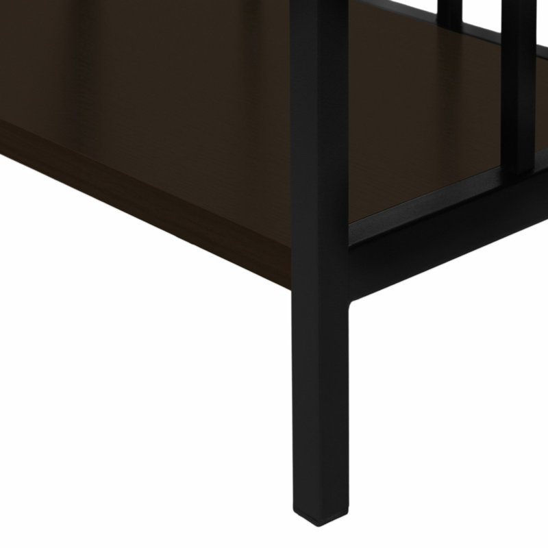 Bookshelf, Bookcase, Etagere, 4 Tier, Office, Bedroom, Contemporary, Modern, Espresso