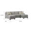 Canapé modulaire en U Berza