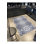 Tapis décoratif bleu marine à motif traditionnel