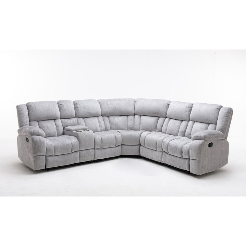 Canapé modulaire inclinable 3 pièces Landis