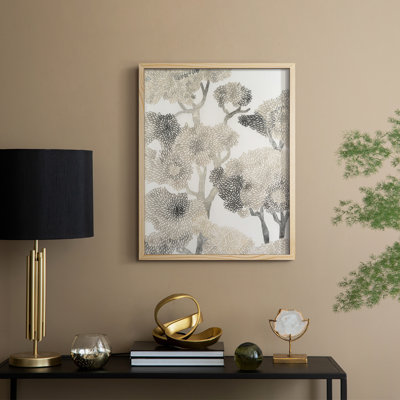 Dewdrop Maple I Framed Print - Solid Wood