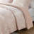 King/ King Reversible Bedding - Crushed Velvet And Cozy Comforter Front Reverse