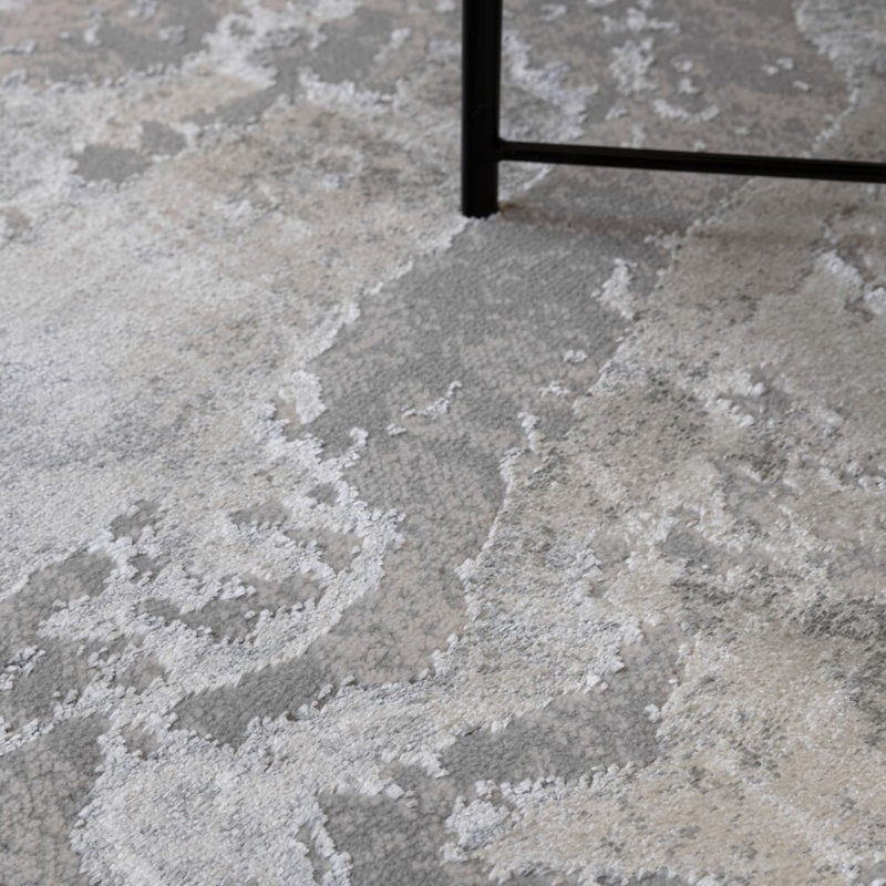 Birl Abstract Area Rug, Rectangle 200 x 275 cm