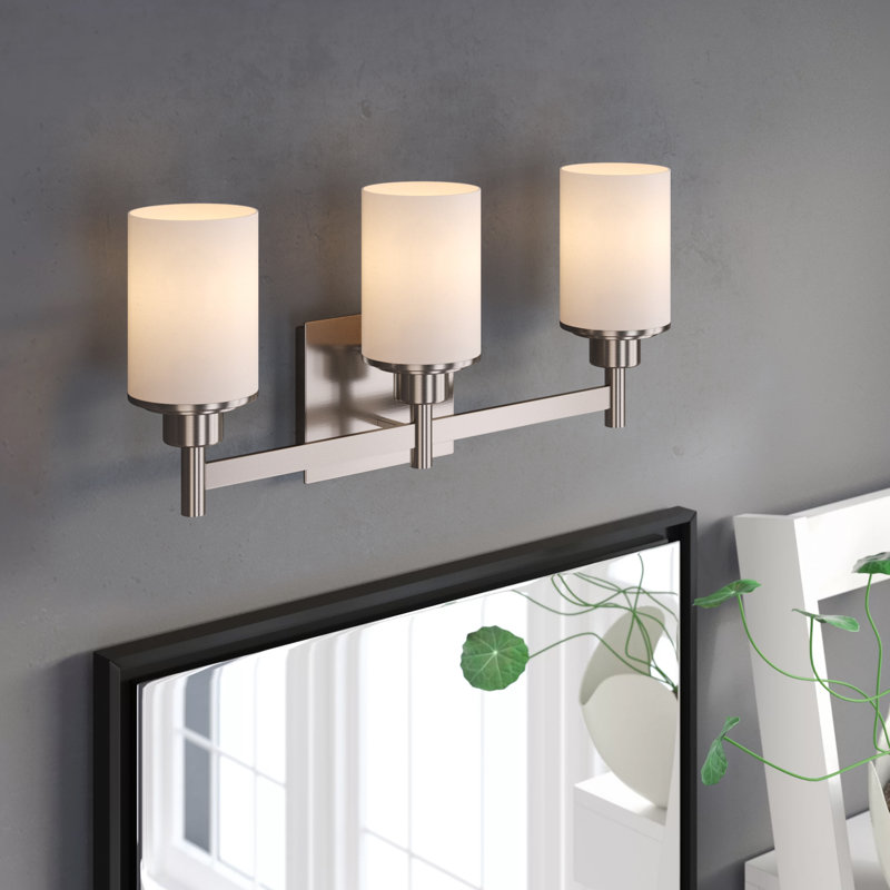 Luminaire de meuble-lavabo à 3 lumières Cusick
