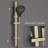 Modern Multifunctional Thermostatic Shower Set Simple Hot And Cold Knob Shower Set Two-Function Bathtub Faucet Set-118158984