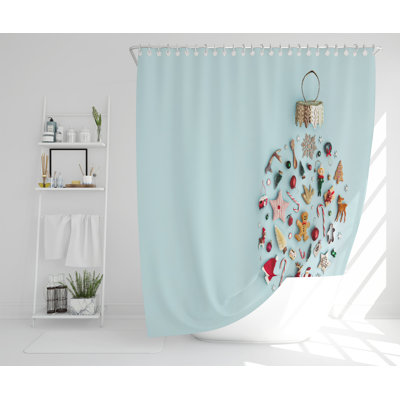Couture Polyester Shower Curtain Set