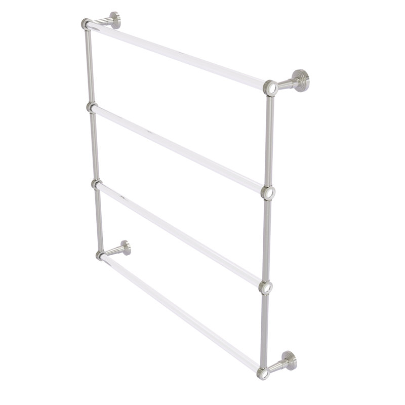 Barre à serviettes murale à 4 niveaux Pacific Beach, 38.6'' L, Nickel satiné