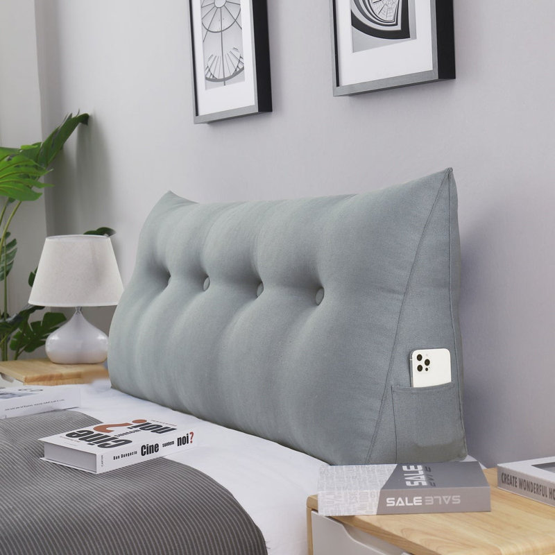 180cm Wedge Bed Backrest, 50cm H x 140cm W x 20cm D