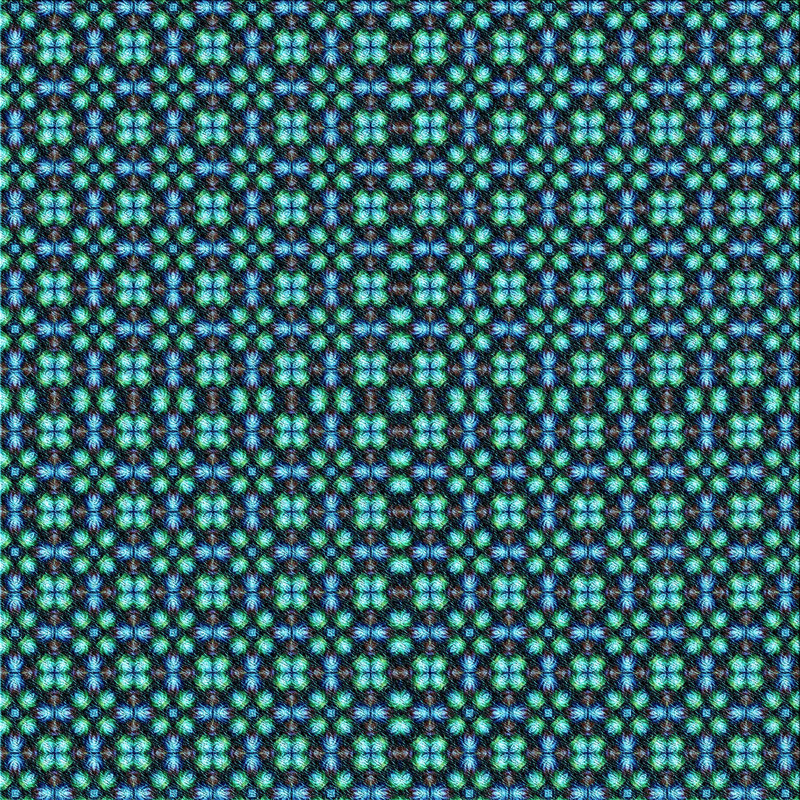 Geometric Indoor Rug, Square 7'