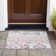 Machine Washable Indoor/Outdoor Chantille ACN1015 Pink Rug