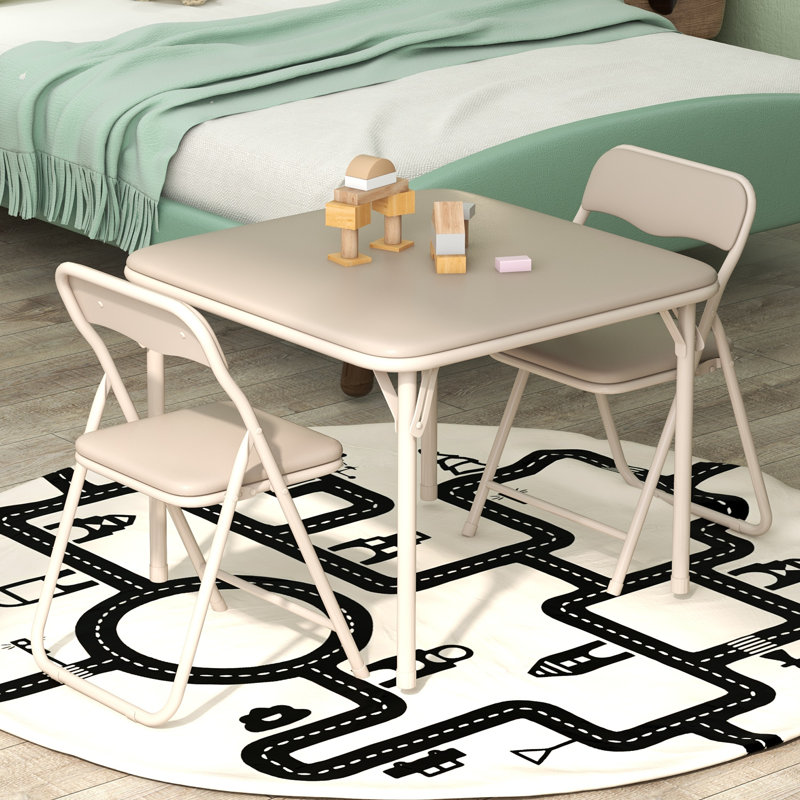2 -Person Dining Set, Beige, Beige, Beige, Beige