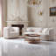 Ensemble de canapés 2 pièces 4 places avec fauteuil d'appoint Modern-843912356-848817090