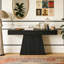Table d'entrée avec table trapézoïdale Farmhouse Console