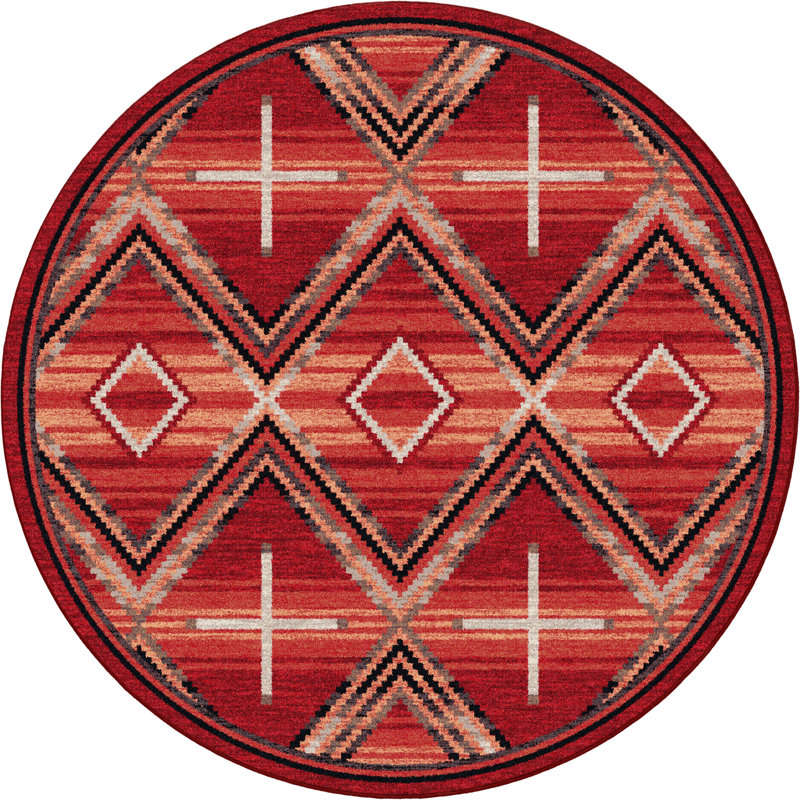 Indoor Rug, Round 7'7"