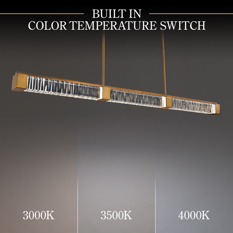 Guild 1 - Light LED Pendant, Aged Brass