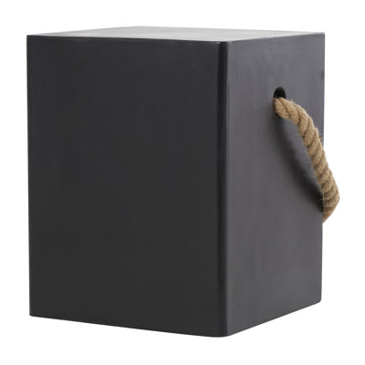 Barrville Concrete Accent Stool