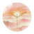 Orange, rose, lueur