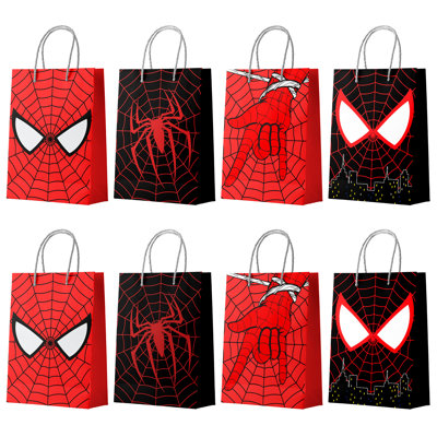 Spiderman Goodie Bags - 24pcs Spiderman Party Bags