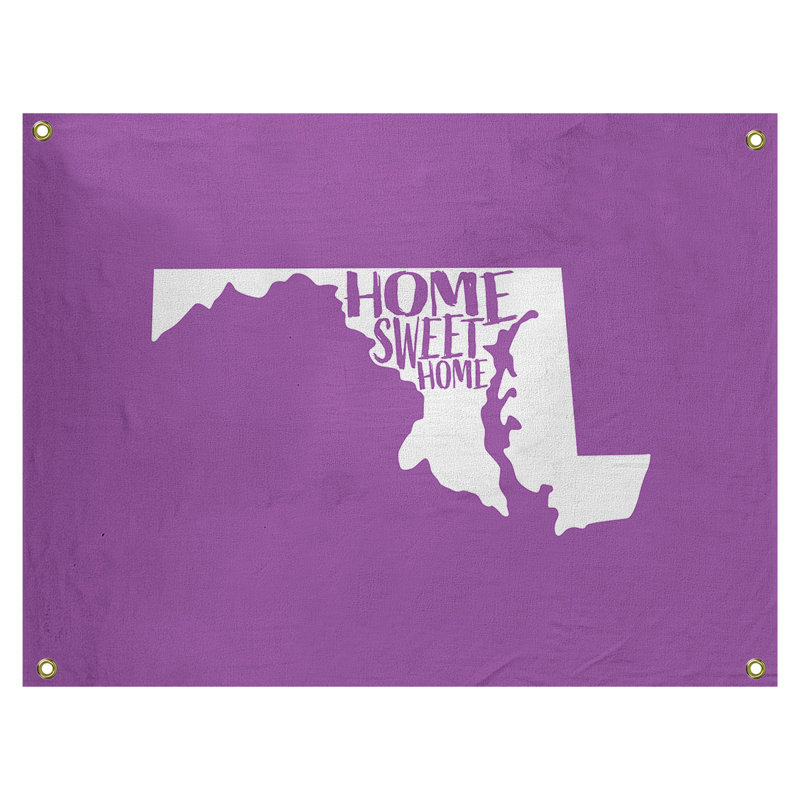 Tapisserie murale maryland, H 59 po x l 80 po, Violet