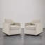 Upholstered Swivel Armchair-2056702185