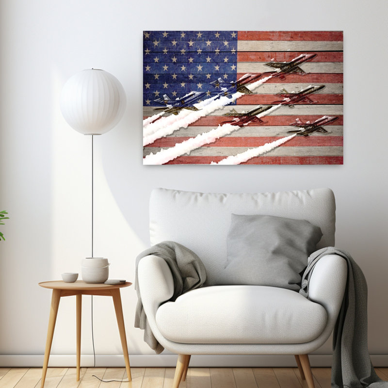 Wings of Freedom I, art contemporain, H 24 po x l 36 po