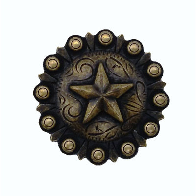 1 1/2" Star Novelty Knob