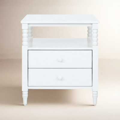 Benbrook 2-Drawer Mahogany Nightstand