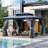 14 Ft. W X 12 Ft. Daluminum Patio Gazebo
