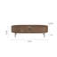 Table basse moderne en bois avec tiroirs