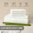 Premium Rayon From Bamboo Blend Sheet Set With Deep Pockets, Cooling and Breathable-370659637-370659636
