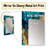 Teal and Gold Liquid Magic II - Abstract Wall Mirror, Modern Decorative Mirror, Printed Metal Art-519927673