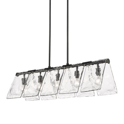 Luminaire suspendu pour îlot de cuisine 5 lumières